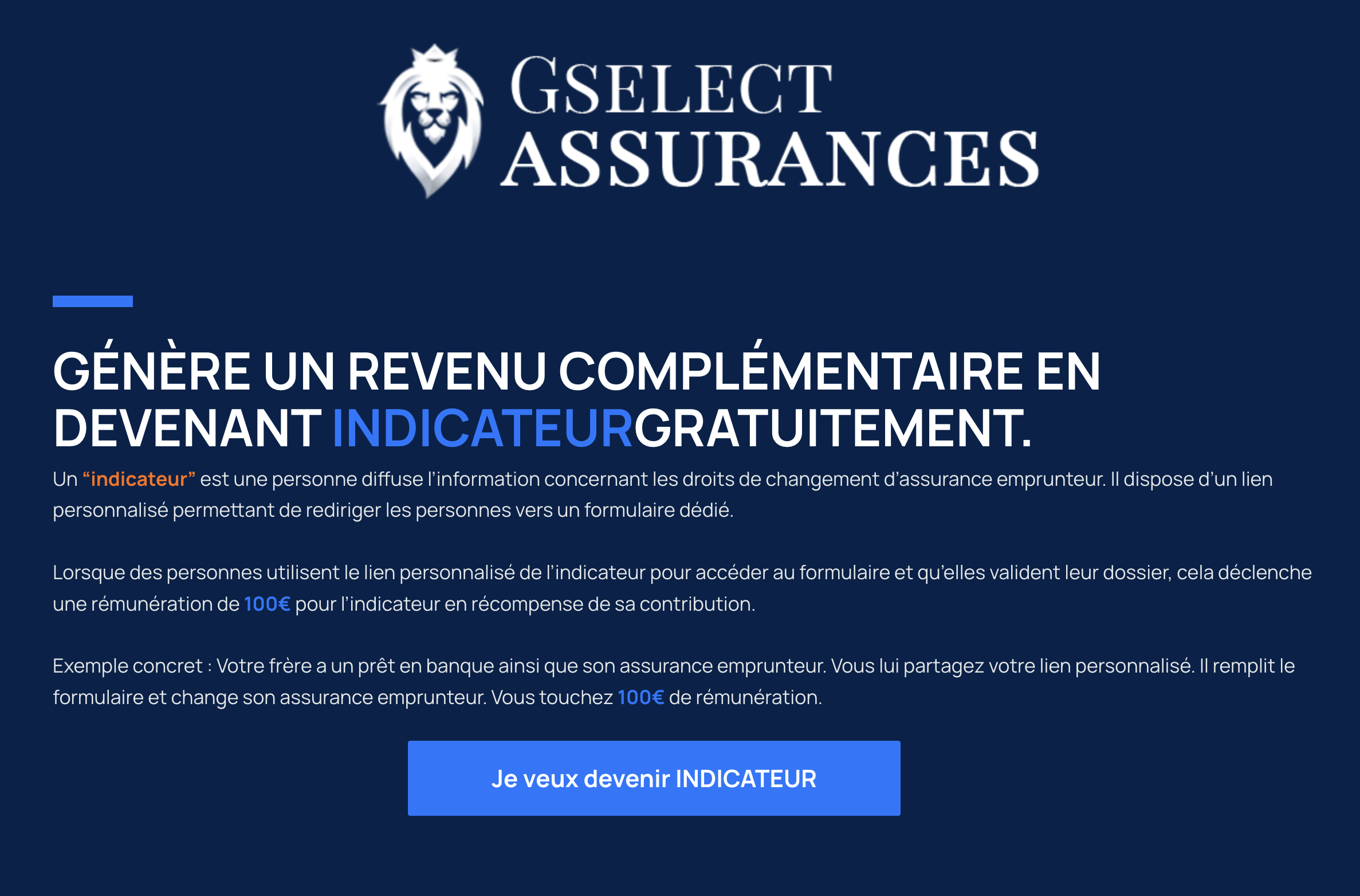 Aperçu du site ambassadeurs